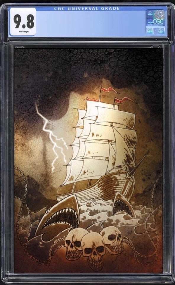 Beyond the Demon the Sea Virgin CGC 9.8