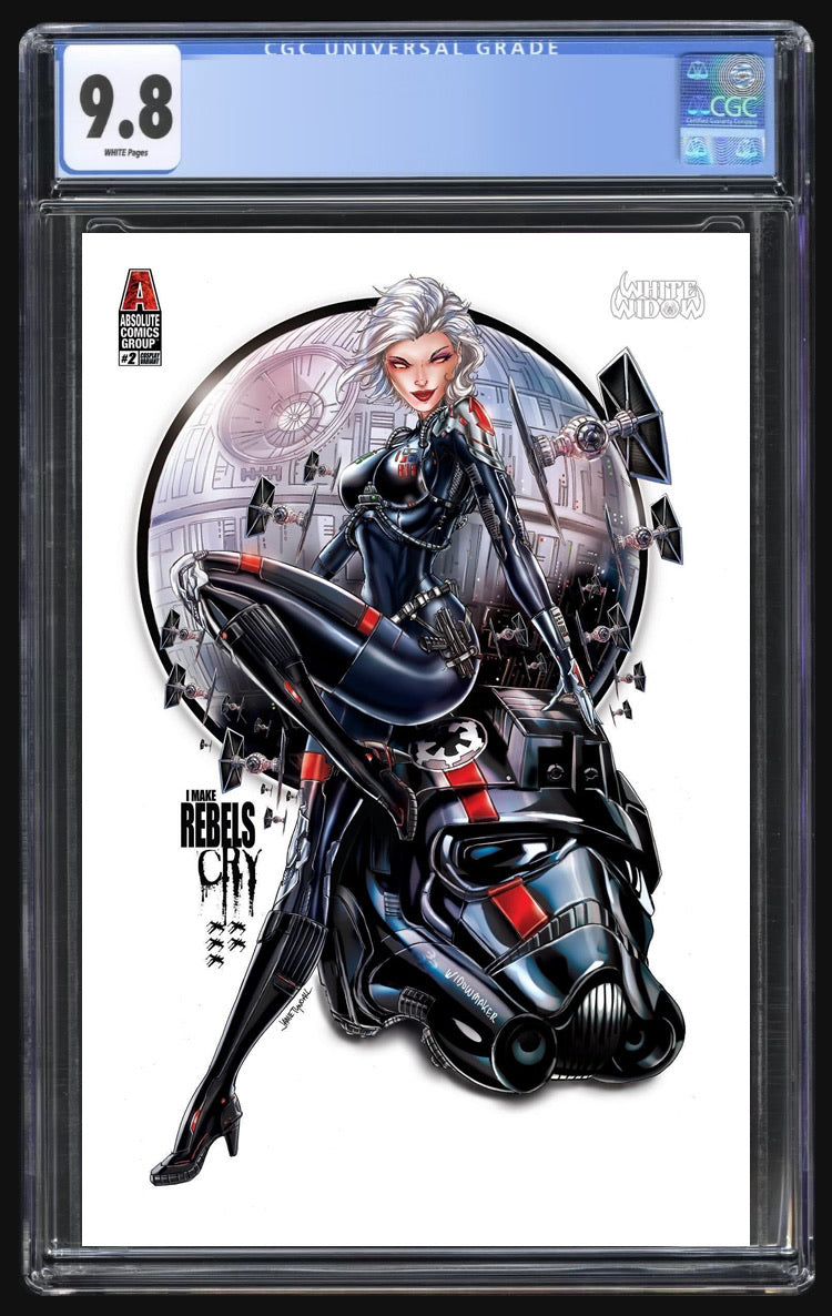 White Widow May the 4th Tie Fighter CGC 9.8