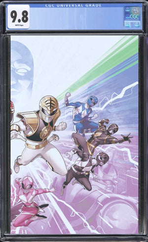 Mighty Morphin Power Rangers 50 Foil Wraparound CGC 9.8