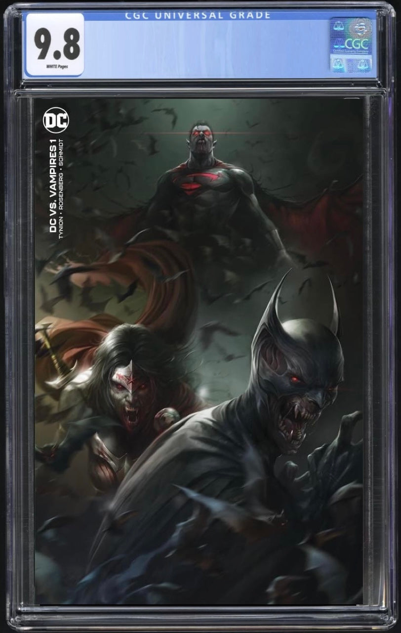 DC Vs Vampires #1 Mattina Minimal CGC 9.8