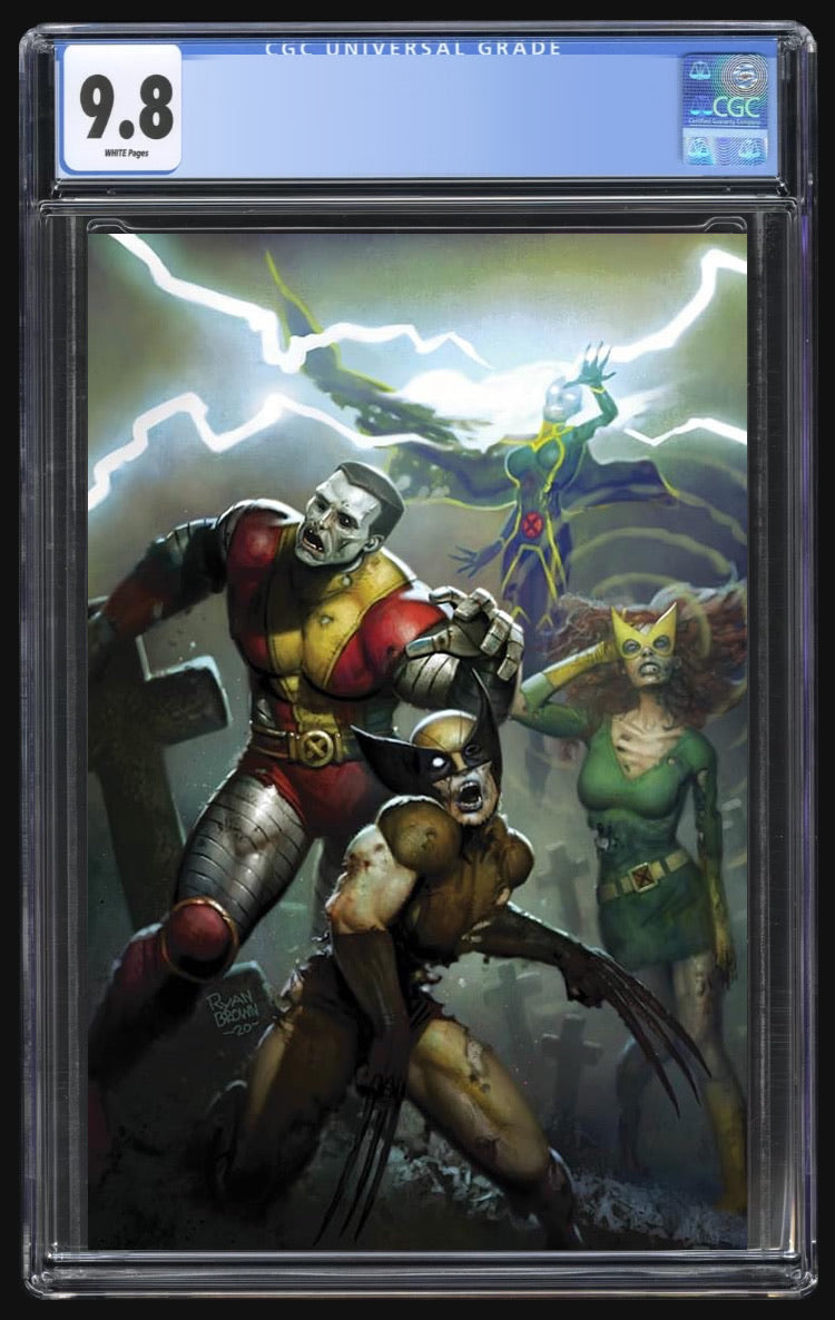 X-MEN #10 BROWN ZOMBIES VIRGIN CGC 9.8