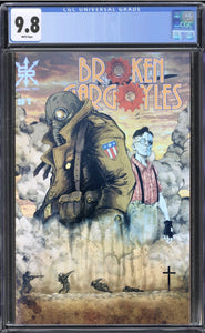 Broken Gargoyles #1 Stan Yak Trade CGC 9.8