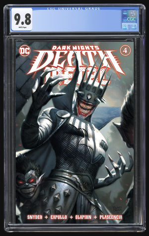 Dark Nights Death Metal 4 Brown Trade CGC 9.8