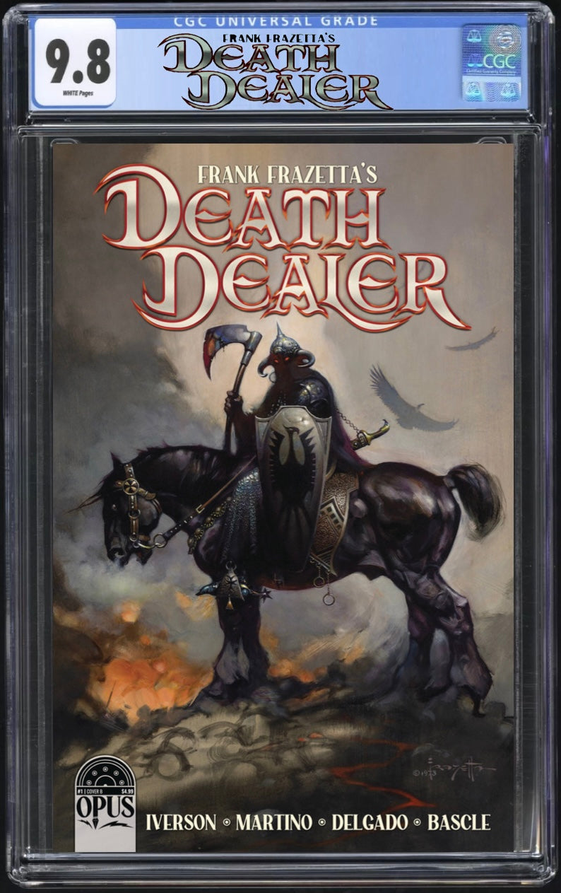 Death Dealer #1 Cover B CGC 9.8
