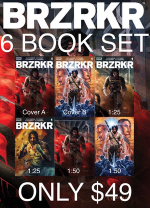 Brzrkr (Berzerker) 6 Book Set