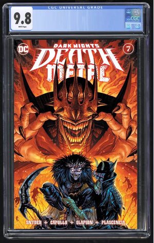 Death Metal 7 Kirkham Trade Dress CGC 9.8