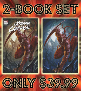 Extreme Carnage Alpha #1 Skan Two book Set
