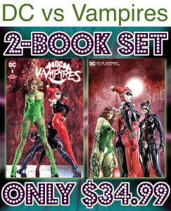 DC Vs Vampires #1 Truini Two Book Set