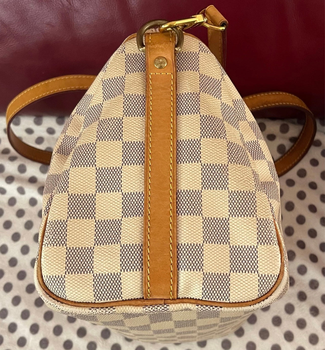 Louis Vuitton Speedy 25 Bandouliere Azur handbag DU0153