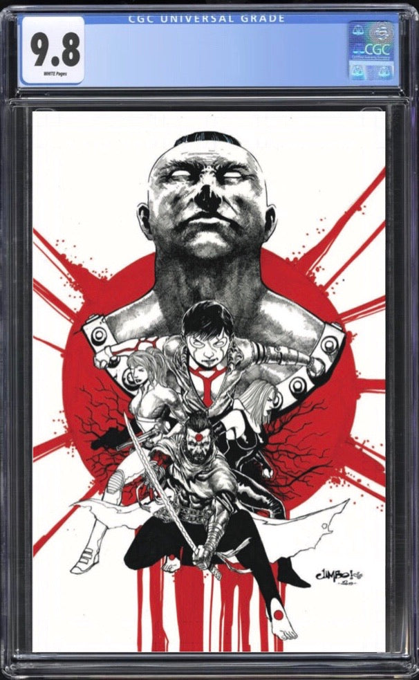 Rai #1 Color Splash CGC 9.8 Star Wars Homage
