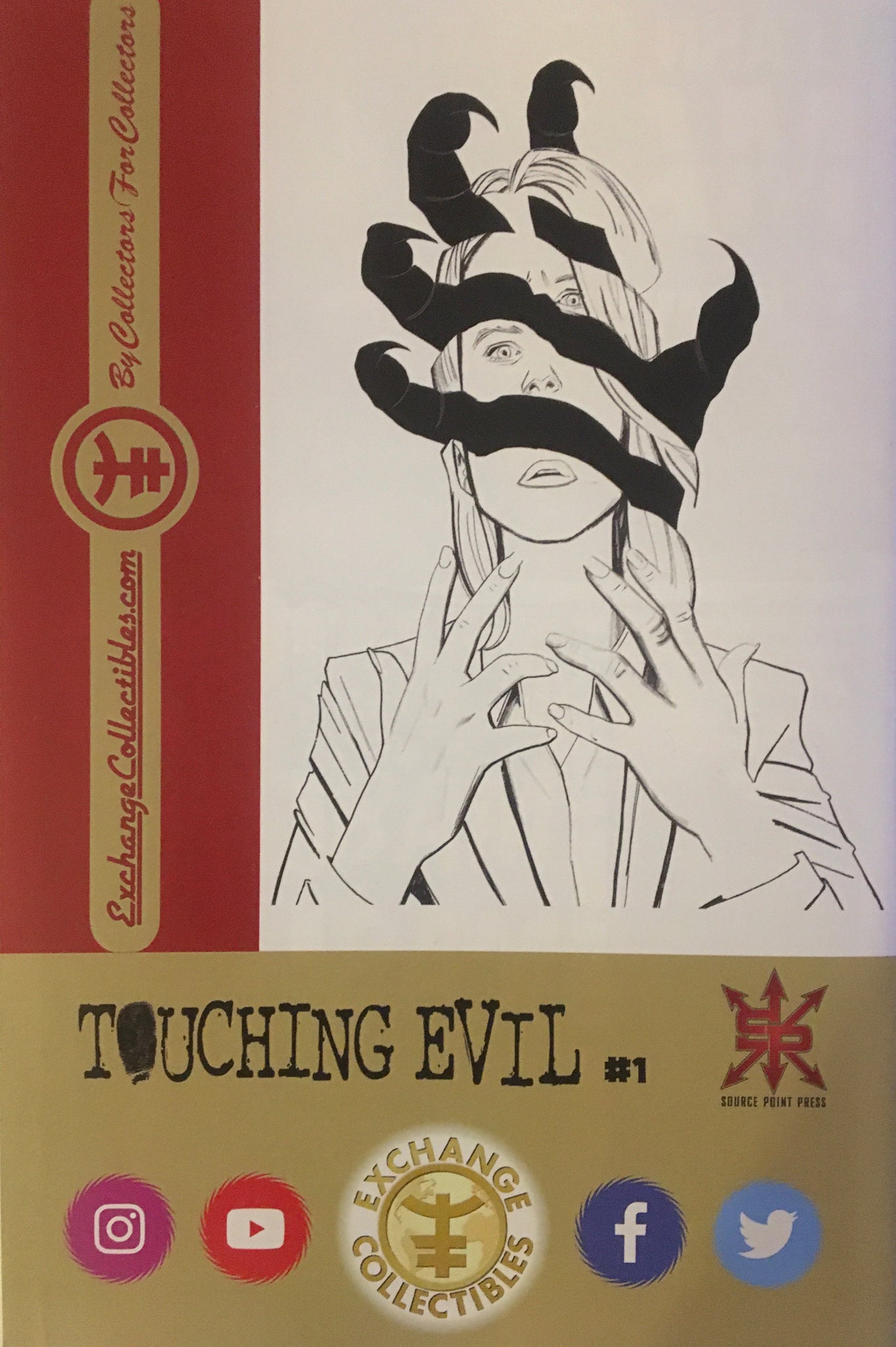 ouching Evil #1 Dougherty Virgin CGC 9.8