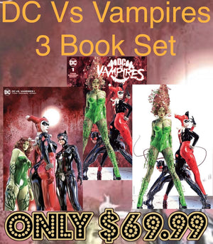 DC Vs Vampires #1 Truini Three Book Set