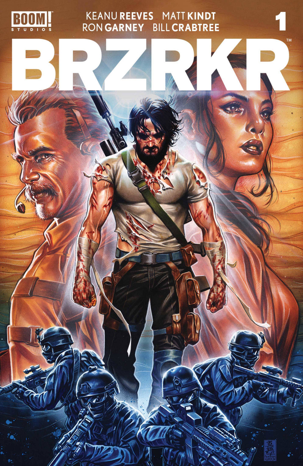 Brzrkr #1 (Berzerker) Cover B Brooks