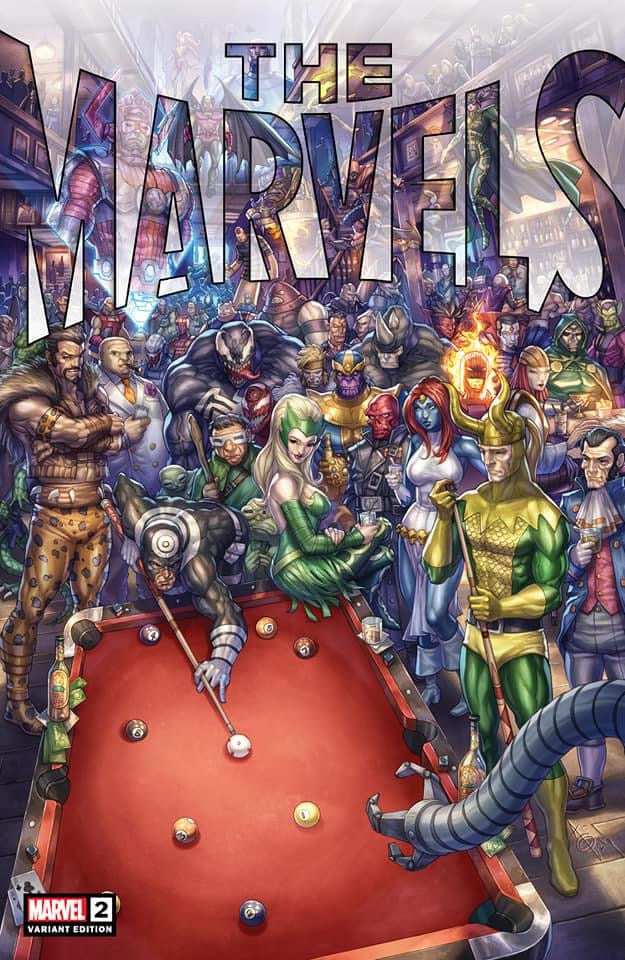 The Marvels #2 Alan Quah Trade Dress