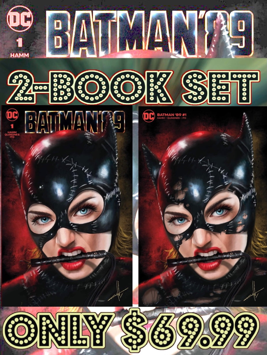 Batman ‘89 #1 Cohen Megacon Two Book Set