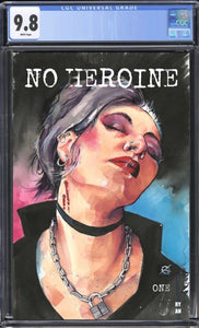 No Heroine Ryan Atkins Trade CGC 9.8