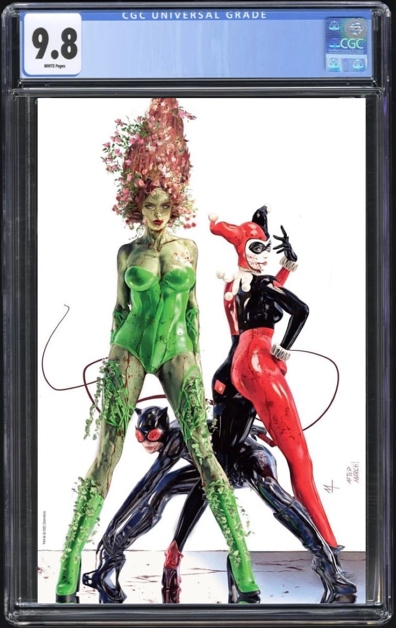 DC Vs Vampires #1 Truini White Virgin CGC 9.8
