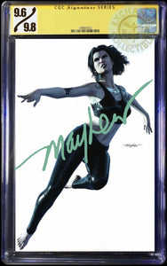 Bloodshot 10 Mayhew White Virgin CGC Signature Series Only 20