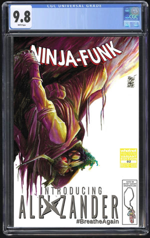 Ninja Funk #2 Secret Variant Trade Dress CGC 9.8