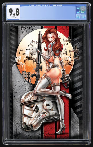 White Widow May the 4th Storm Trooper Metal CGC 9.8