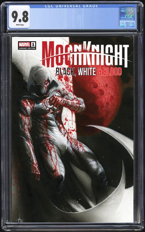 Moon Knight Black White Blood #1 Dell’Otto Trade CGC 9.8