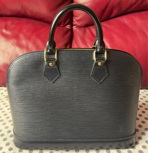 louis vuitton epi leather black