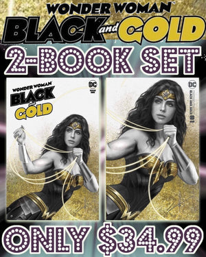 Wonder Woman Black & Gold #1 Cohen 2 Book Set