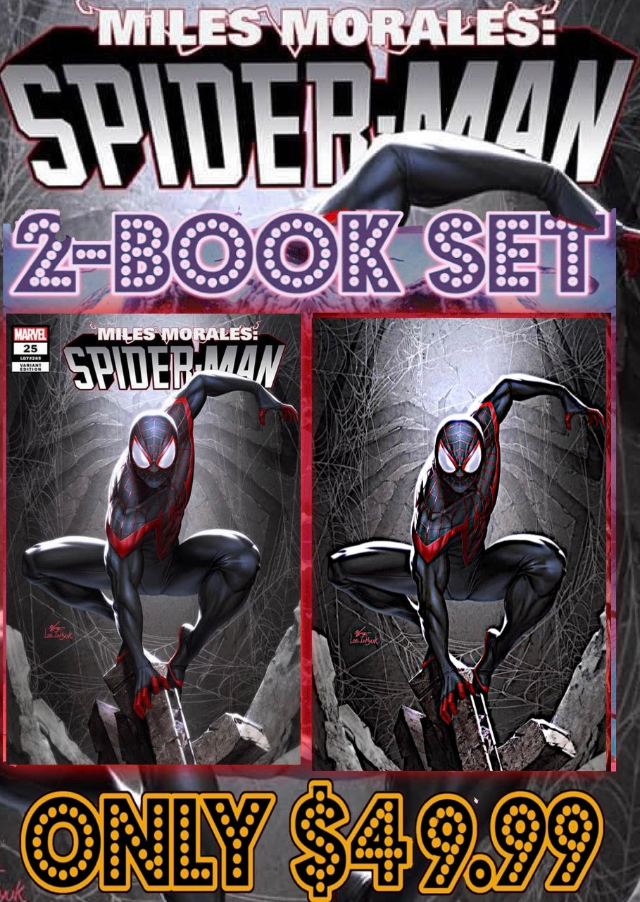 Miles Morales 25 Two Book set
