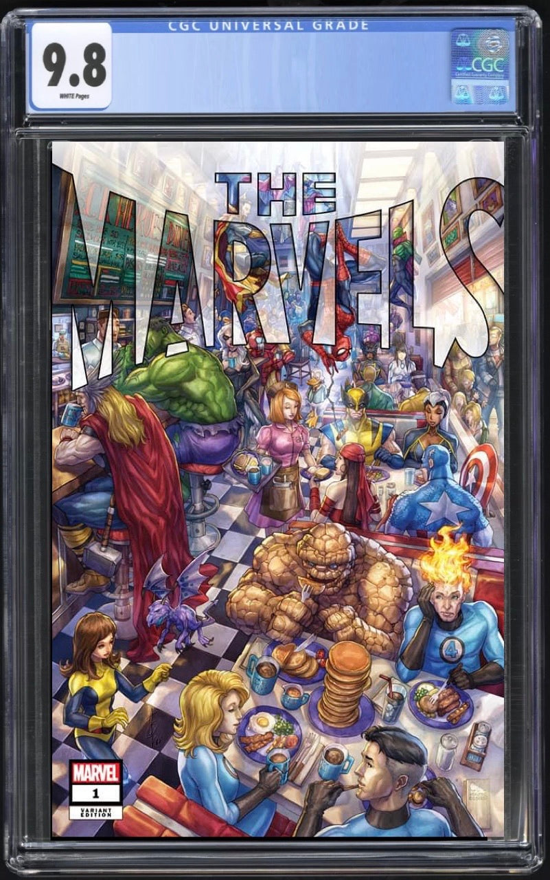 The Marvels #1 Alan Quah Trade Dress CGC 9.8