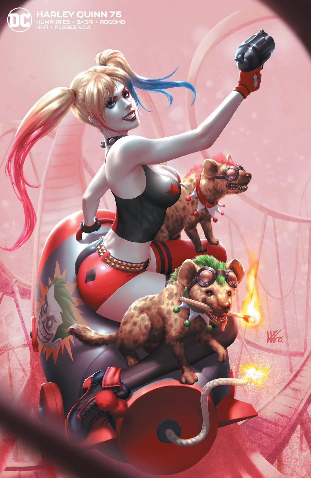 Harley Quinn 75 Kendrick Lim Cover B Pink