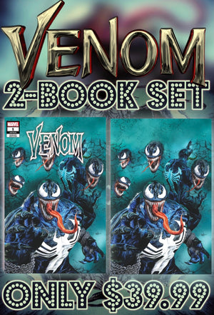 Venom #1 Marco Truini Two Book Set
