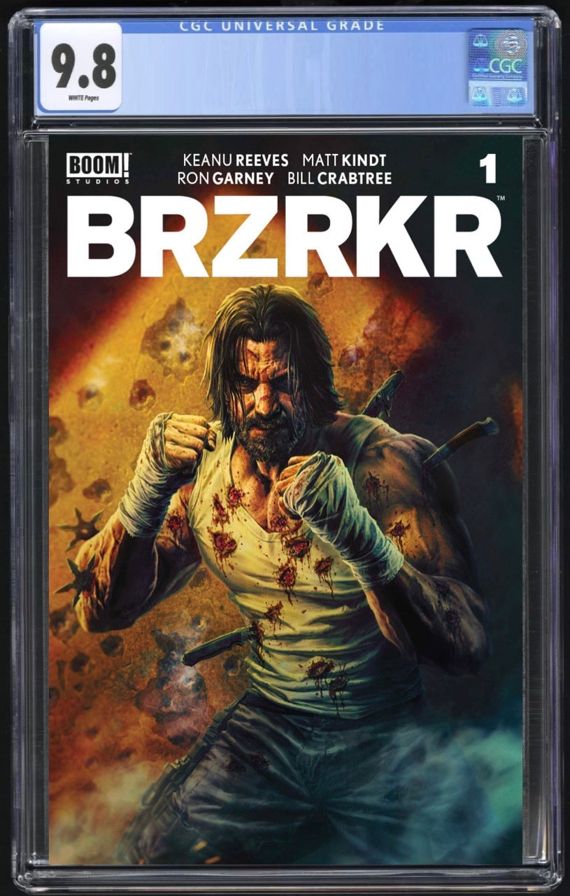Brzrkr #1 (Berzerker) Cover G 1:25 Bermejo CGC 9.8