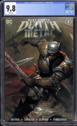 Dark Nights Death Metal #1 Trade CGC 9.8