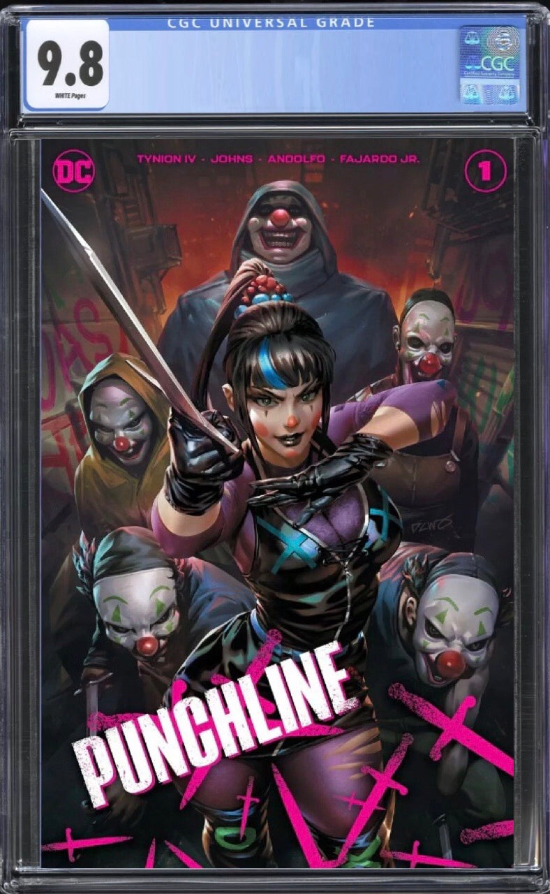 Punchline Special #1 Derek Chew Team Variant CGC 9.