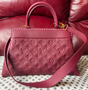 Louis Vuitton Vosges Raisin Empreinte Leather Hand Bag 2-way