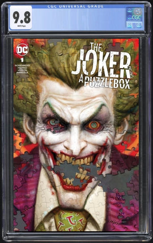 Joker Presents A Puzzlebox #1 Trade Dress CGC 9.8