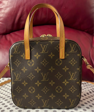 Louis Vuitton Monogram Spontini 2 Way Hand Bag AR0061