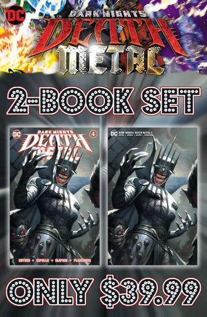 Dark Nights Death Metal 4 Brown 2 Book Set