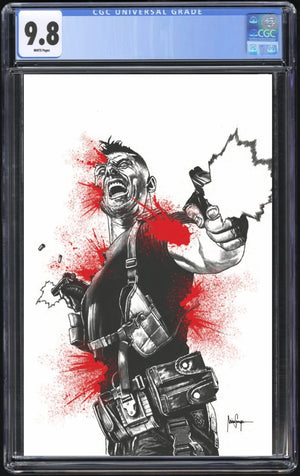 Bloodshot Unleashed #1 Mico Suayan B&W CGC 9.8