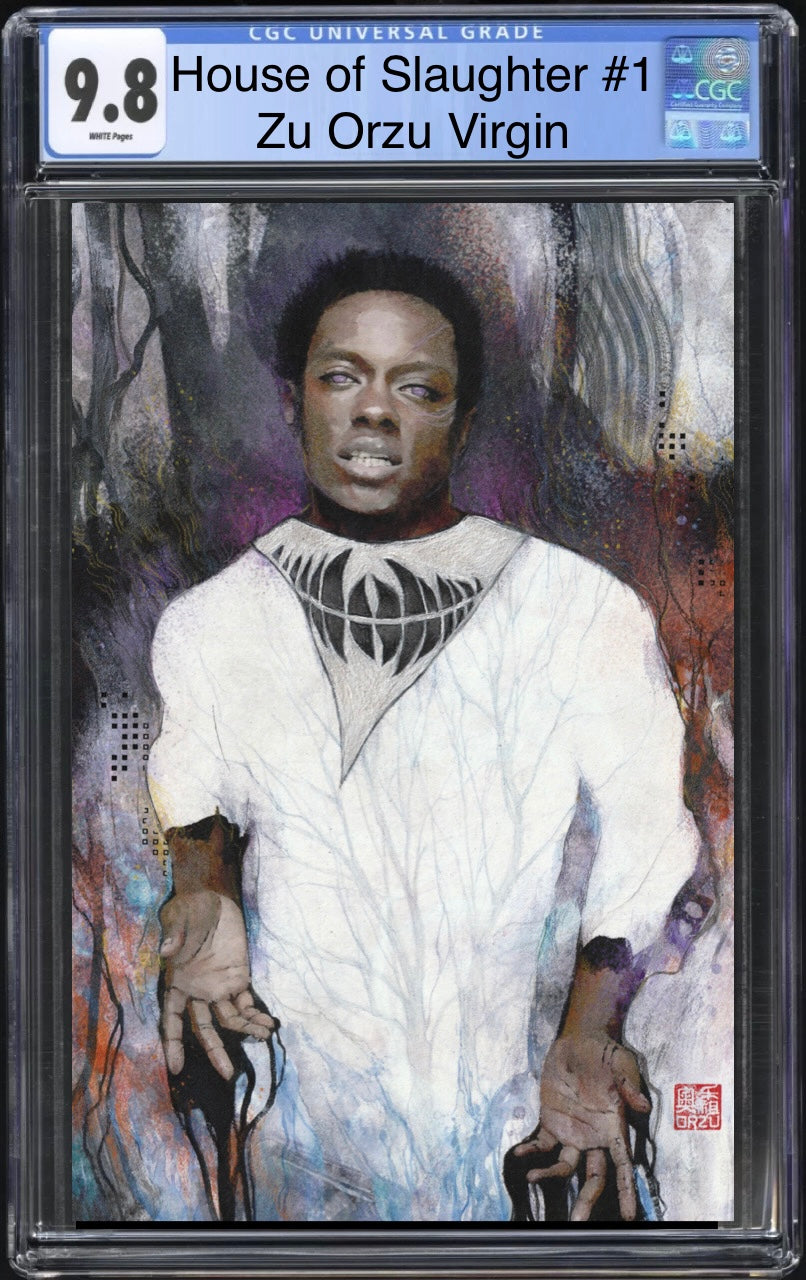 House of Slaughter #1 Zu Orzu Virgin CGC 9.8
