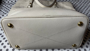 Louis Vuitton - Eggplant Leather Embossed Citadine Tote Bag – Current  Boutique