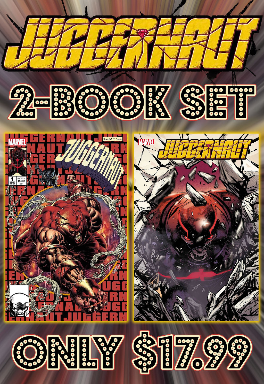 Juggernaut 1 Kyle Holtz 2 Book Set Trade & Cover A