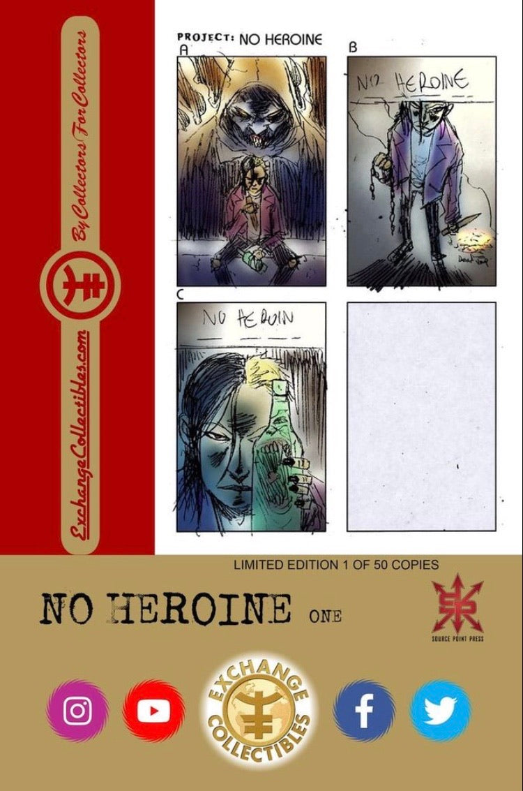 No Heroine Virgin Cover B CGC 9.8