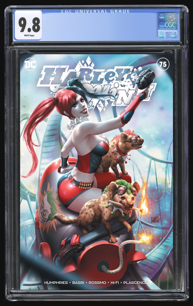 Harley Quinn 75 Kendrick Lim Cover A CGC 9.8