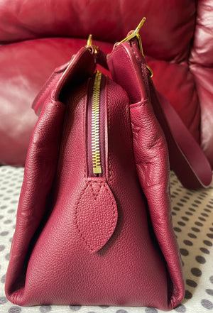 Louis Vuitton Vosges Raisin Empreinte Leather Hand Bag 2-way