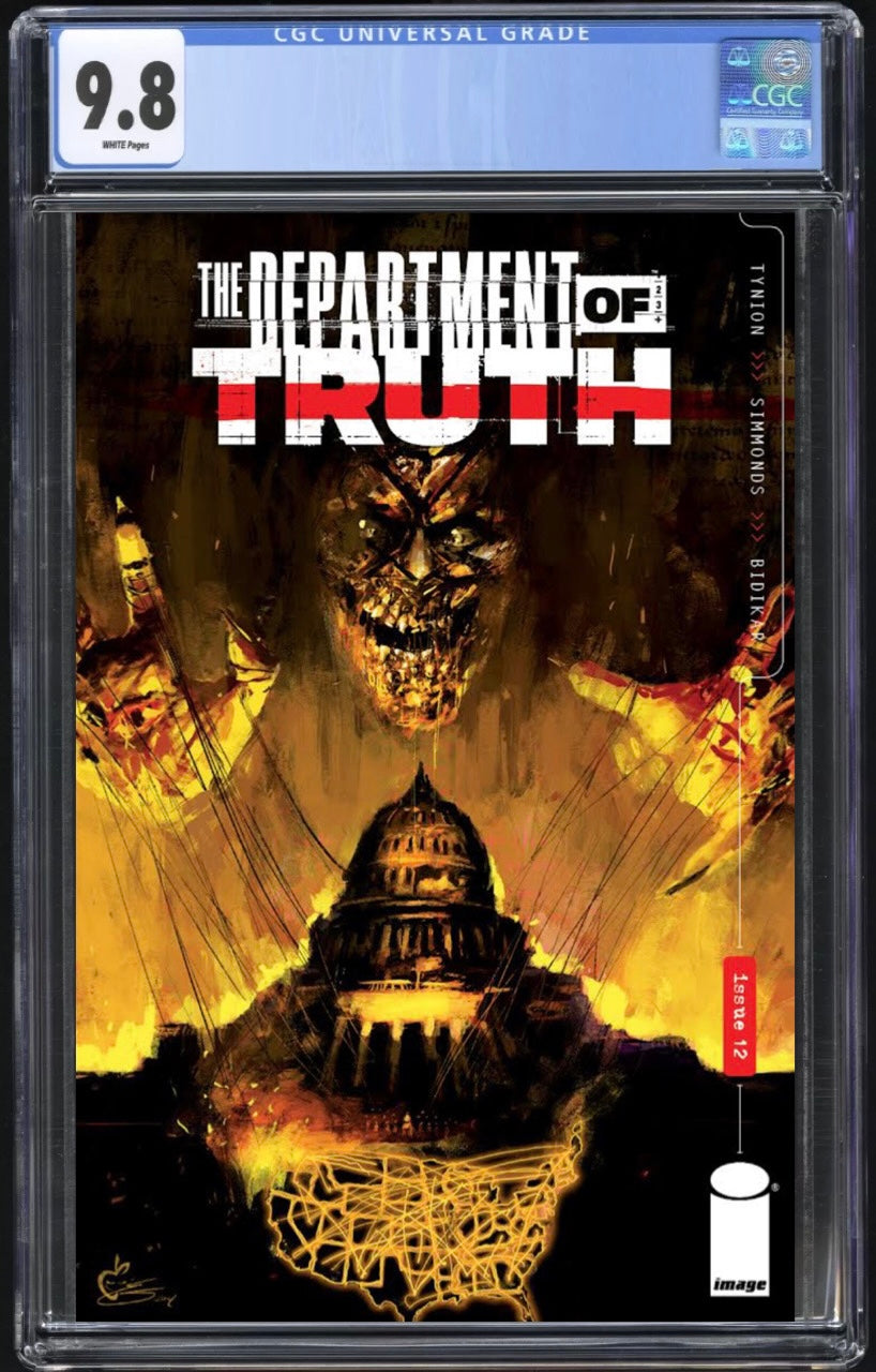 Department of Truth #12 Salinas Trade CGC 9.8