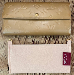 Louis Vuitton Monogram Vernis Porte Feuille Sarah Long Bifold Wallet TH1025