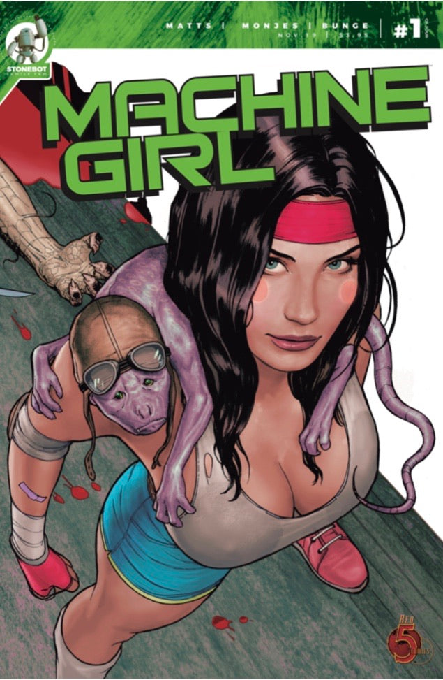 Machine Girl #1 Trade Dress