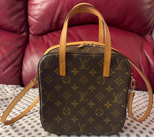 Louis Vuitton Monogram Spontini 2 Way Hand Bag AR0061