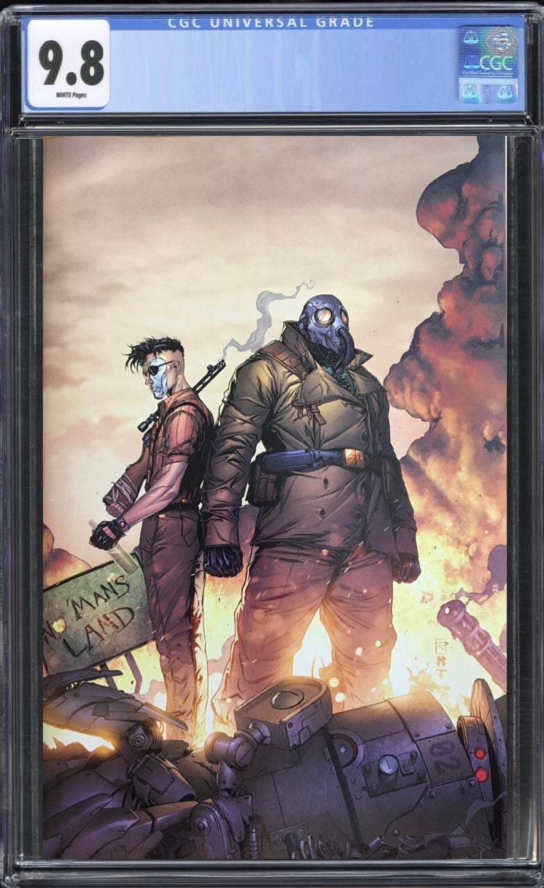 Broken Gargoyles #1 Virgin CGC 9.8